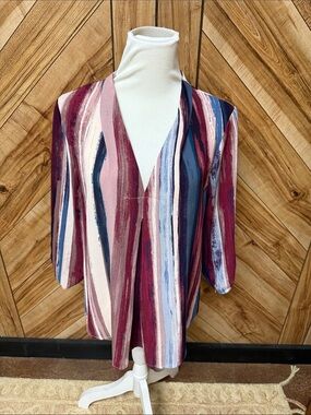 Cure striped top size large. Excellent condition.